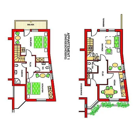 דירה Haus Marcell *